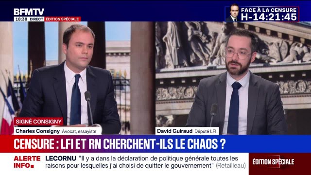 Marschall Truchot : Censure, LFI et RN cherchent-ils le chaos ? - 15/10