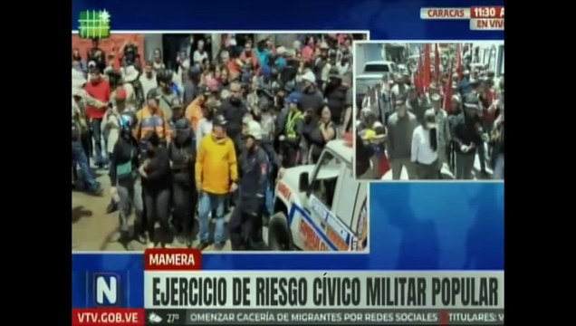 Caracas | Movilización popular en defensa de la patria y la soberanía venezolana