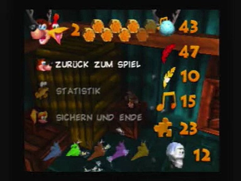 Let's Play Banjo-Kazooie (100% German) - Part 23 - Außerhalb des Dampfers
