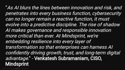 Celebrate Cybersecurity Month with Expert Insights from Venkatesh Subramaniam 🛡️