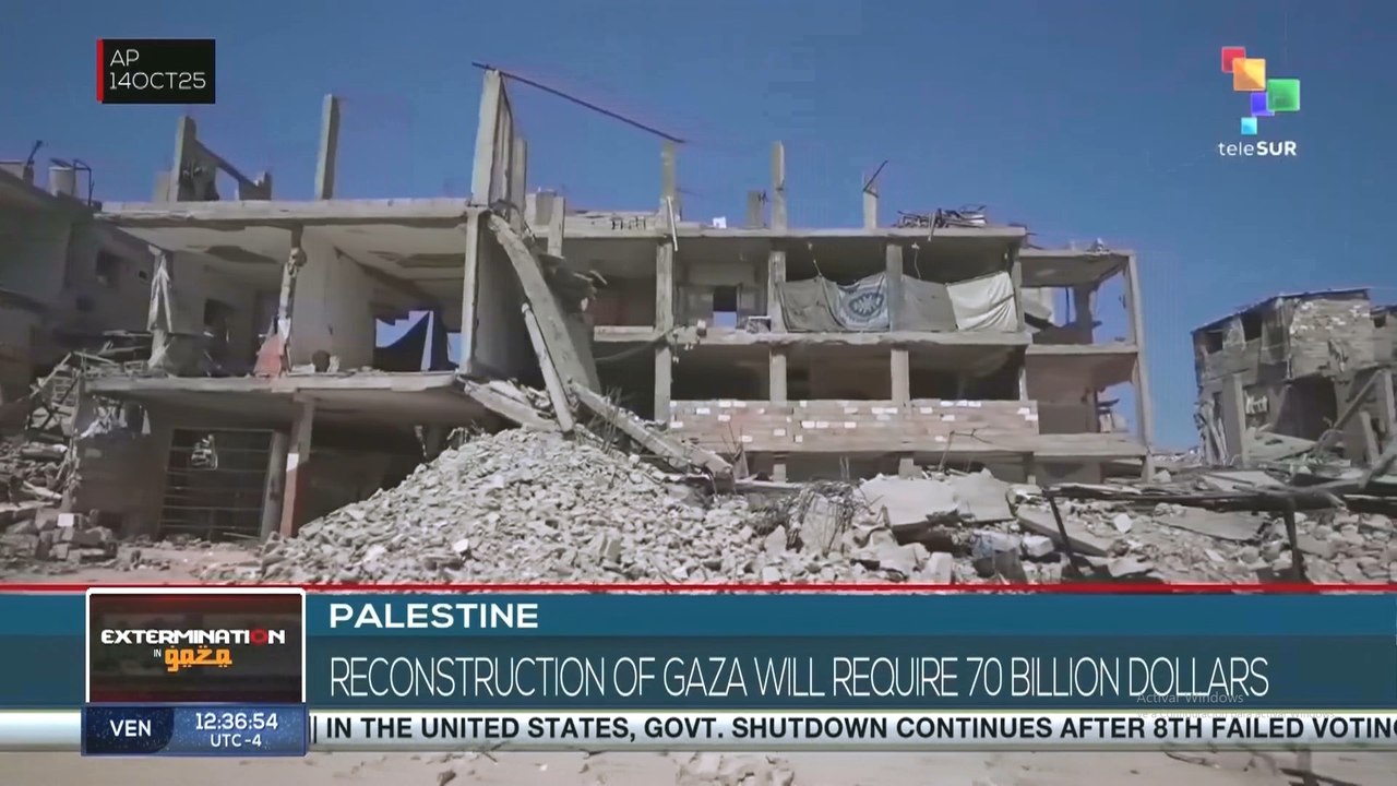 United Nations, reconstruction of Gaza will require 70 billion dollars