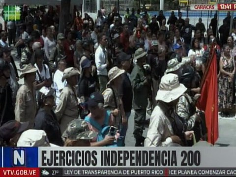 Caracas | Venezuela se defiende demostrando que la independencia y la soberanía no se negocian