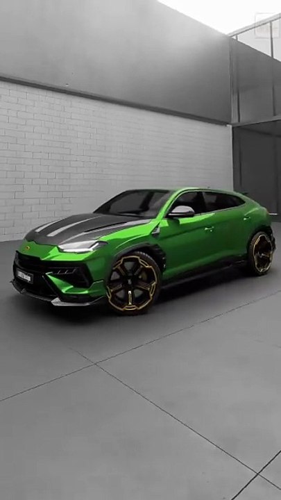 Urus Performante im LARTE Design Bodykit – Chromgrün trifft Carbon #UrusTuning #CarbonLook #SuperSUV