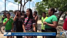 Ataque de pitbull: menino de 9 anos fica ferido e está internado
