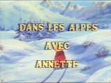 Dans les alpes avec annette