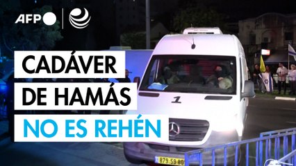 Israel: cadáver entregado por Hamás no es rehén