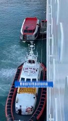 Esercitazione show antincendio sulla Msc Lirica. Il video