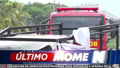 ¡Desgracia! Chofer de camioncito perece tras chocar con rastra en Choloma