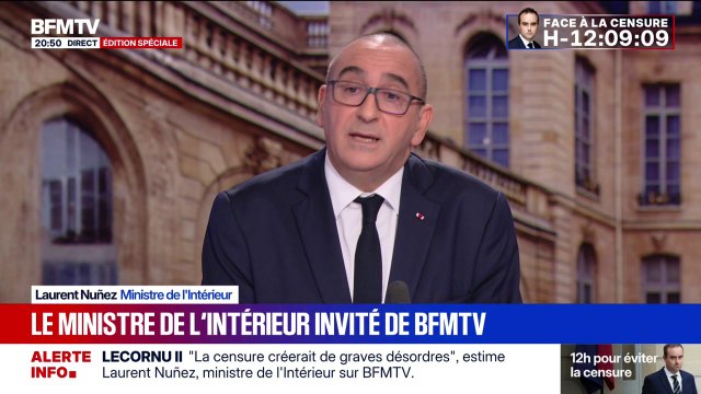 À un moment, il faut qu'on trouve des compromis : Laurent Nuñez, ministre de l’Intérieur, espère que les partis politiques saisiront la main tendue pour la stabilité du pays
