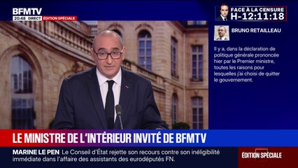 Propos de Bruno Retailleau: "Ce qu'il a dit est caractéristique de la séquence qu'on vit. (...) beaucoup s'intéressent à 2027", dit Laurent Nunez, ministre de l’Intérieur