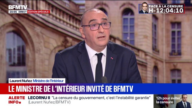 Suspension de la réforme des retraites: C'est un compromis pour sortir d'une crise qui peut nous emmener vers le pire , assure Laurent Nuñez, ministre de l'Intérieur
