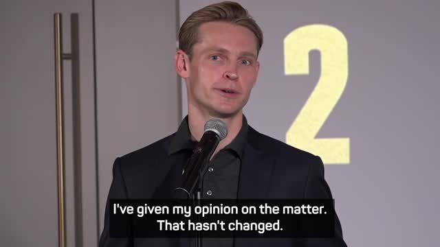 De Jong remains opposed to LaLiga match in Miami