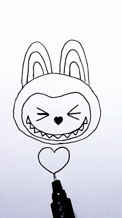 Labubu drawing