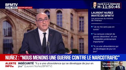 Contrôle aux frontières: "Je compte bien évidemment renforcer tout cela", affirme Laurent Nuñez, ministre de l’Intérieur