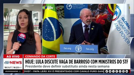 QUEM SERÁ? Lula discute vaga de Barroso com ministros do STF