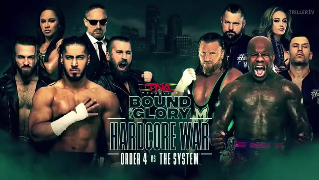 The System vs 4 Order Hardcore War Match in Bound For Glory 2025