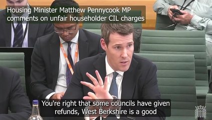 Housing Minister Matthew Pennycook MP comments on Waverley's unfair householder CIL charges