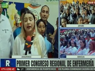 Inicia el primer Congreso Regional de Enfermería del estado Amazonas
