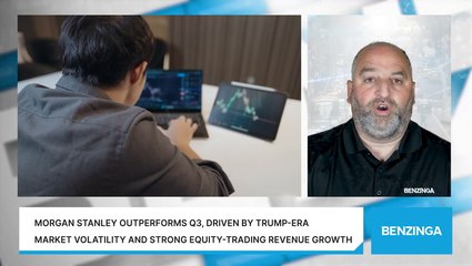 Morgan Stanley Outperforms Q3, Driven By Trump-Era Market Volatility And Strong Equity-Trading Revenue Growth