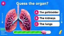 🧠 Can You Pass This Human Body Quiz? 🧍💪🧬 General Knowledge Quiz