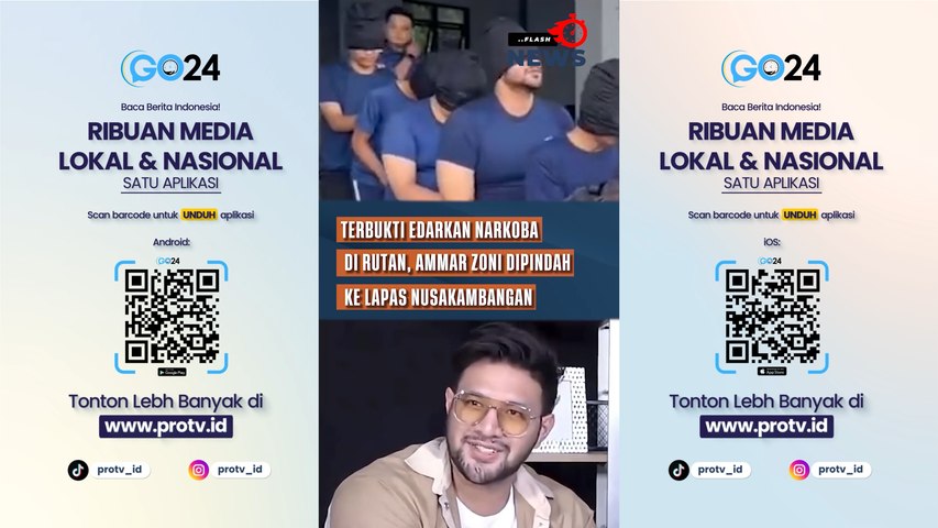 Terbukti Edarkan Narkoba di Rutan, Ammar Zoni Dipindah ke Lapas Nusakambangan