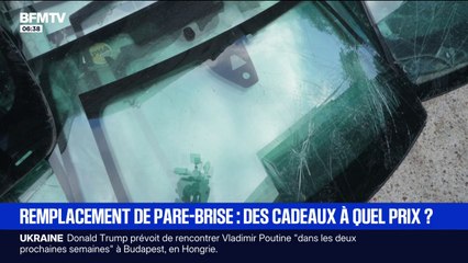 Remplacement de pare-brise: les assureurs en colère face à la flambée des cadeaux offerts