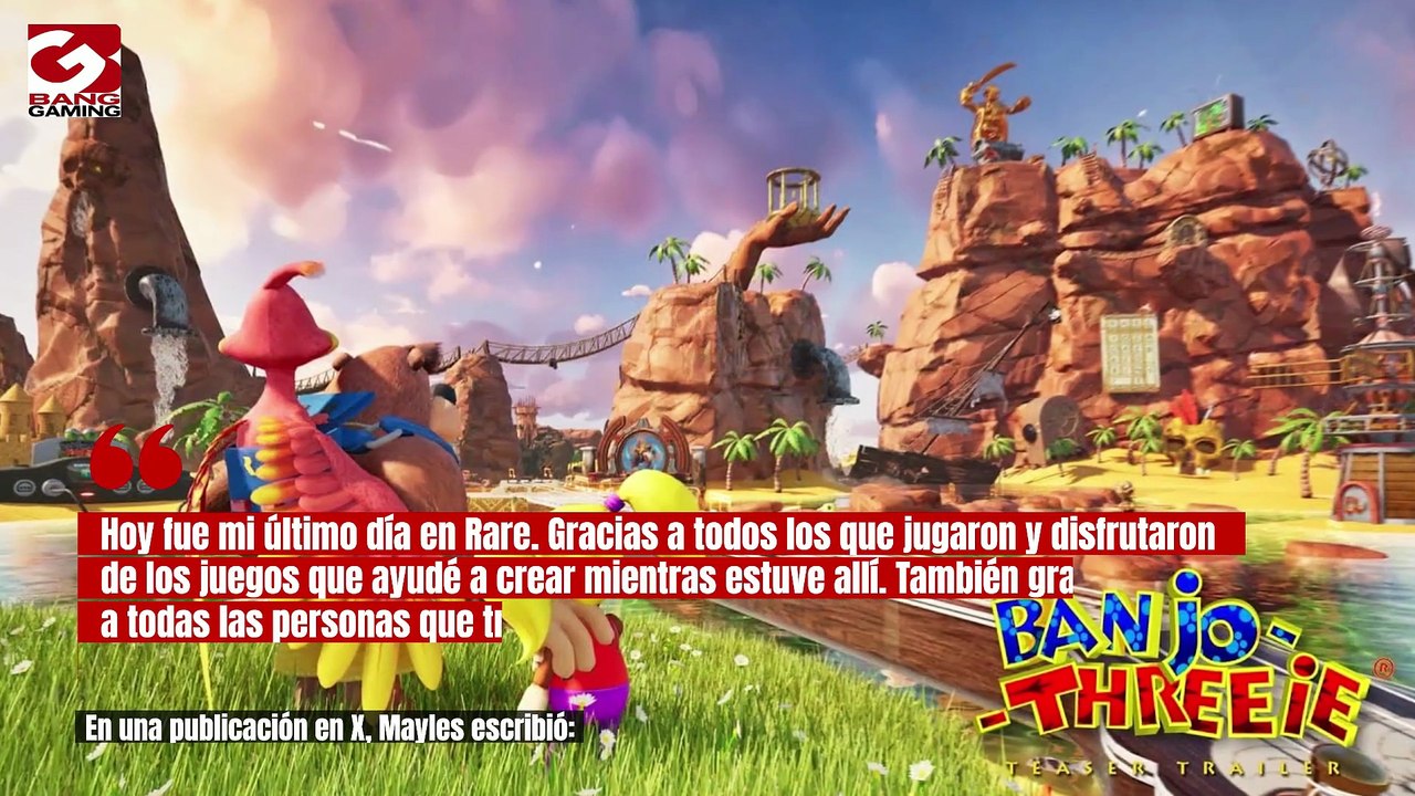 Director de Banjo-Kazooie deja Rare tras la cancelación de Everwild