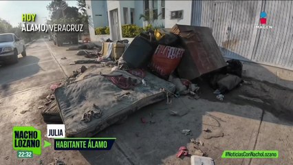 Pobladores de Álamo, Veracruz, buscan a su alcaldesa para exigirle ayuda tras las lluvias
