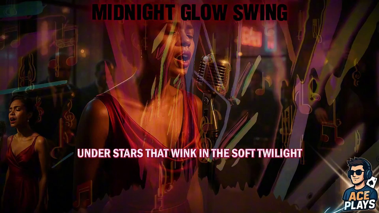 Midnight Glow Swing: Bebop Whispers Under City Stars | AI Jazz Song