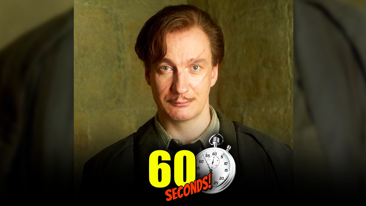 REMUS LUPIN en 1 MINUTE !