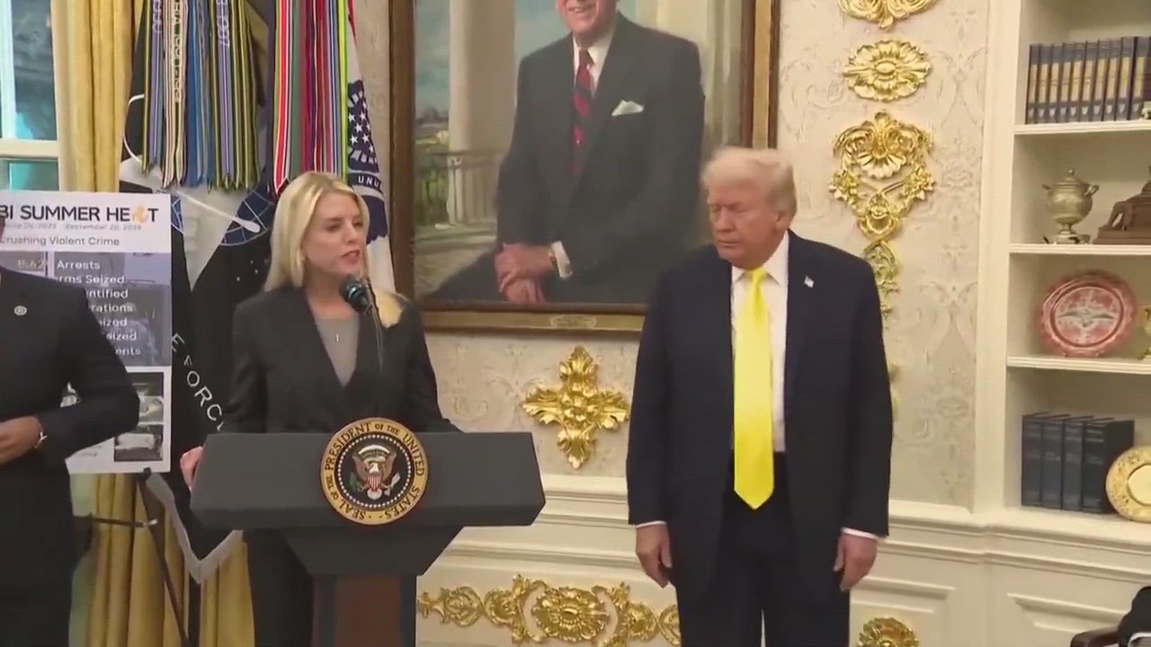 Pam Bondi PRAISES Trump Administration for EMPOWERING POLICE in fight against violent crime