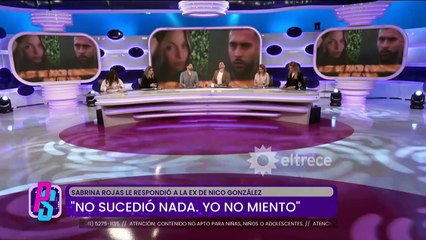 ¡Furiosa! Sabrina Rojas respondió a la acusación de infidelidad de Paloma Silberberg con su ex Nico González