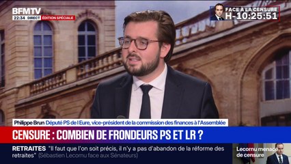 "Il n'y aura pas de suspens": pour Philippe Brun, député PS, estime que le gouvernement Lecornu II ne sera pas censuré