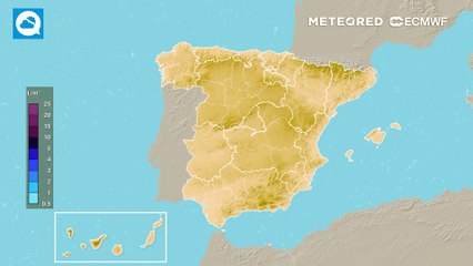Inminentes tormentas fuertes en España