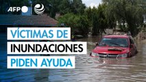 Víctimas de lluvias en México claman por ayuda ante riesgo sanitario