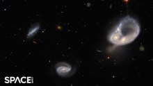 Hubble Captures Stunning Views Of A Galaxy Merger