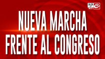 Nueva marcha de los jubilados al Congreso