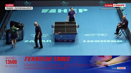 Le replay des playoffs par équipe - Tennis de table - Championnat d'Europe