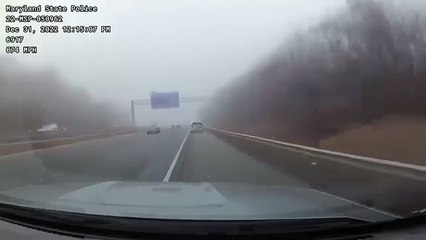 Maryland State Police Fatal Vehicle Pursuit  Footage