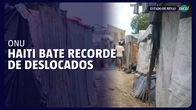 ONU: Haiti bate recorde de mais de 1,4 milhão de deslocados