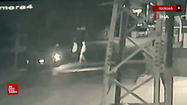 Tekirdağ'da yaralama olayına karışan motosikletli şüpheliler polisten kaçarken kaza yaptı