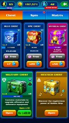Alien shooter open military chest