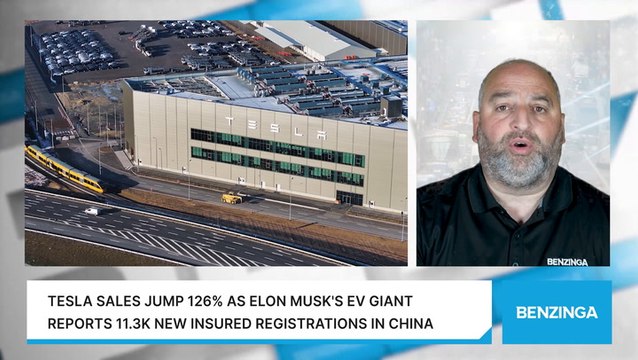 Tesla Sales Jump 126% As Elon Musk's EV Giant Reports 11.3k New Insured Registrations In China