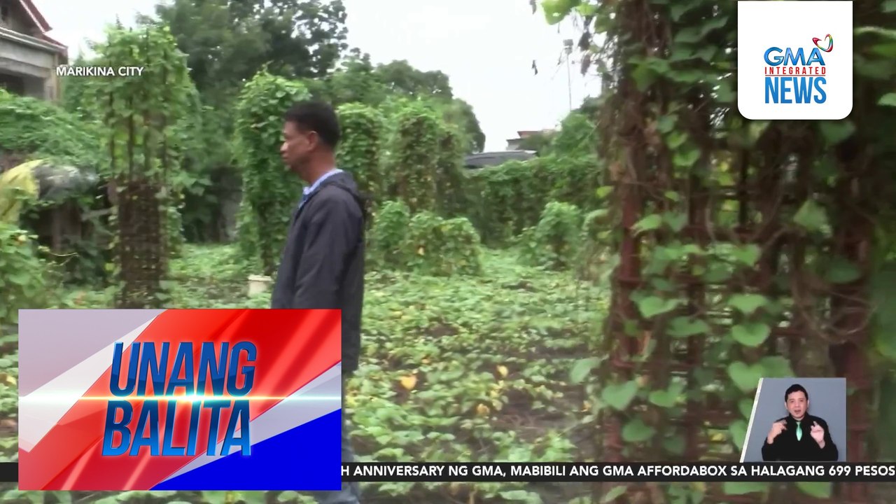 Super health center sa Marikina na noong 2024 pa natapos itayo ang pundasyon, nakatengga ang konstruksyon | Unang Balita