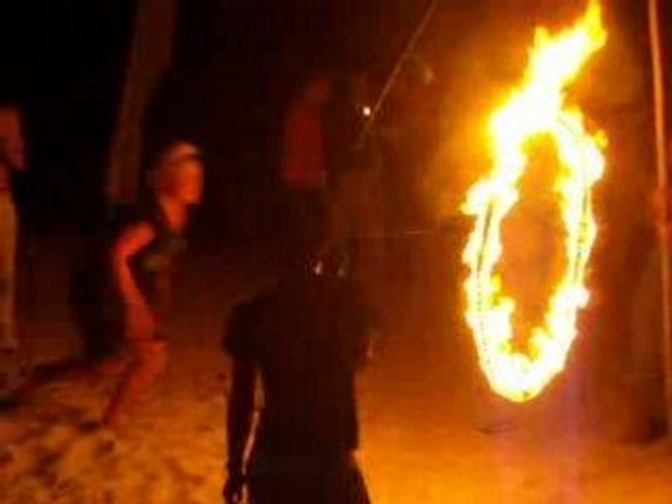 Fire show au Ban's