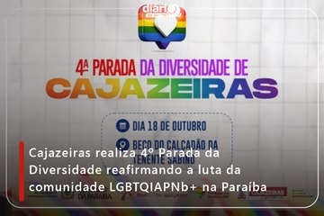 Cajazeiras realiza 4º Parada da Diversidade reafirmando a luta da comunidade LGBTQIAPNb+ na Paraíba
