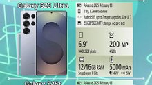 Galaxy S25 FE vs Galaxy S25 Ultra VS Galaxy S25+