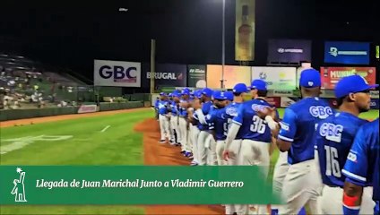 Llegada de Juan Marichal Junto a Vladimir Guerrero