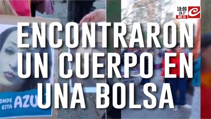 Conmoción en Neuquén por el hallazgo de un cuerpo