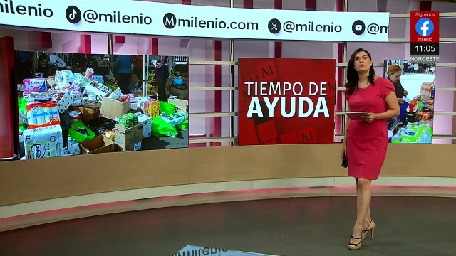 Claudia Sheinbaum llega a San Luis Potosí para recorrer zonas afectadas por lluvias